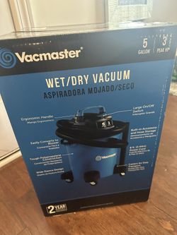 New in box, vacomaster 5 gallon vaccum from WAYFAIR
