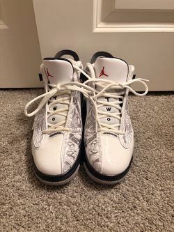 Air Jordan High-Top Sneakers White Graphic
