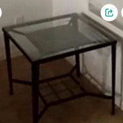 Glass tables