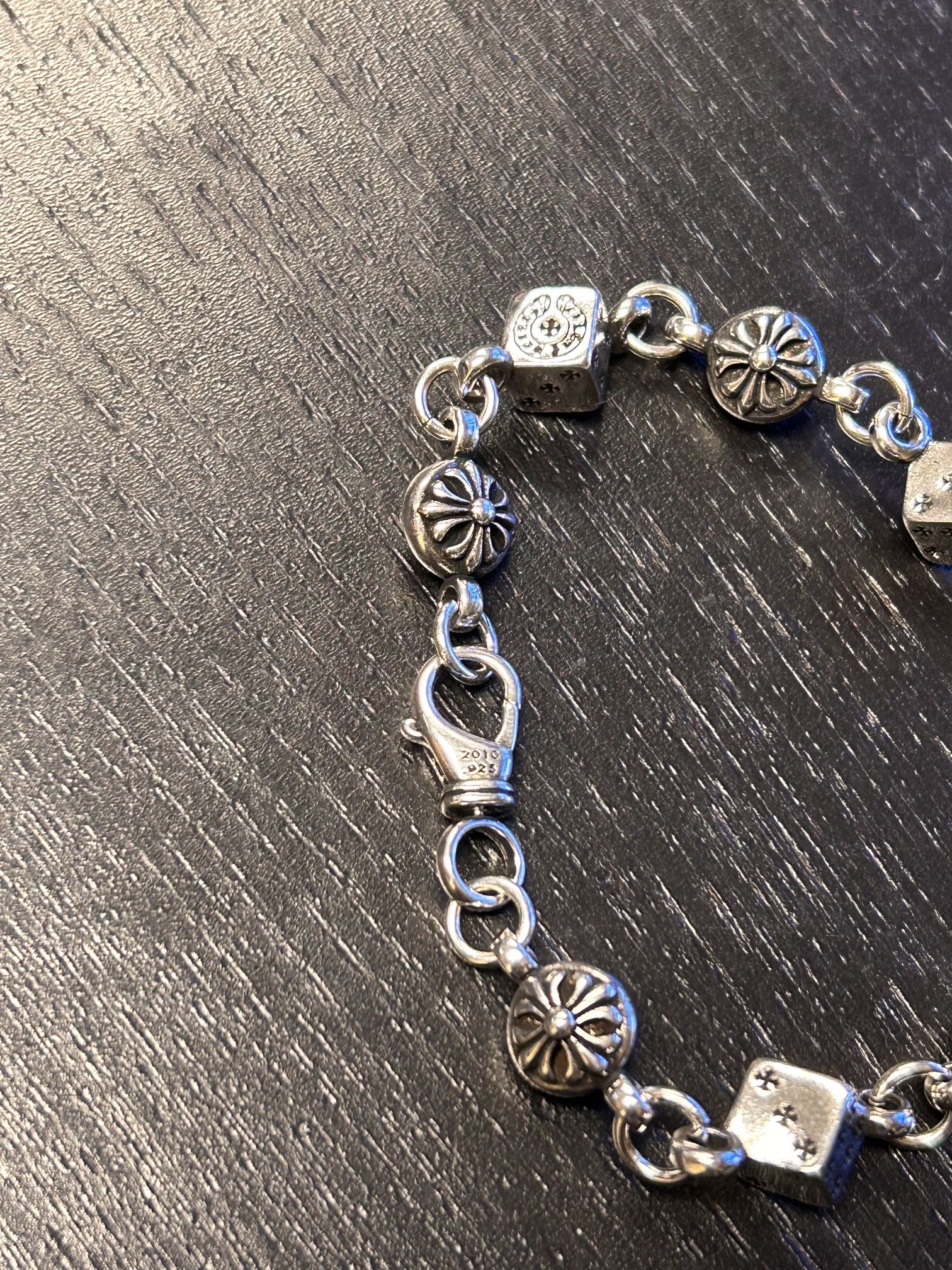 Chrome Hearts SS Dice Bracelet