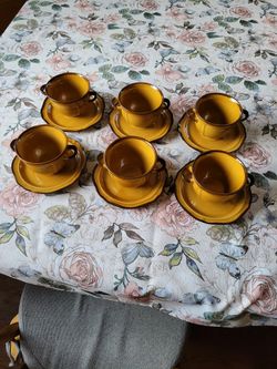 Soup Cup Set, Set Of 6