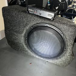 Mint Condition Ford Mustang Jl Audio Stealthbox 13.5”Subwoofer 