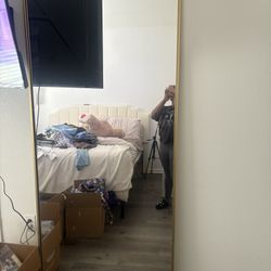3 6ft Gold  Tall Mirrors 