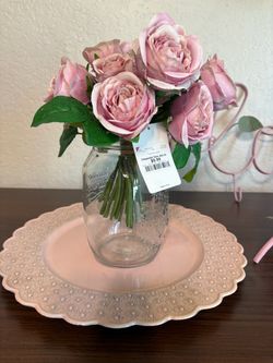 Cute Bird Candle 🕯️ Holder 💕Love Sign 😊 Roses 🌹 Plate 💕