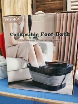 Fofojoy Collapsible Heating Foot Bath