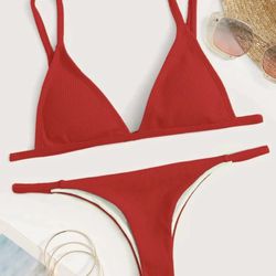NWOT Red Bikini 