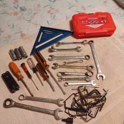 Tools, new and used, ready for pick-up