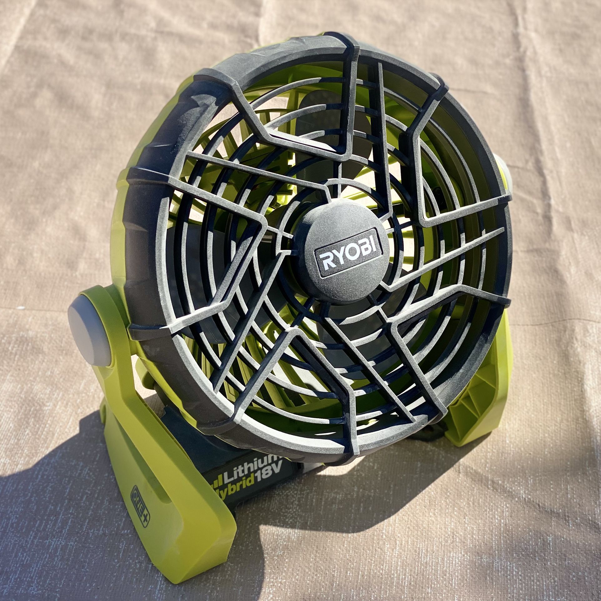 RYOBI 7-1/2 in. Fan ONE+ 18V Cordless Hybrid SERIES