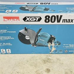 Makita 40v Max Xgt 14in Power Cutter 8.0 Batterys Kit 