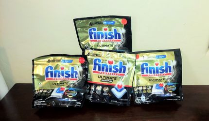 Finish Dishwasher Tabs $4 Each- Ray/Higley