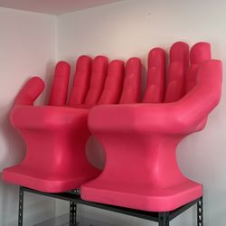 Pair Of Rare Hand Chairs 