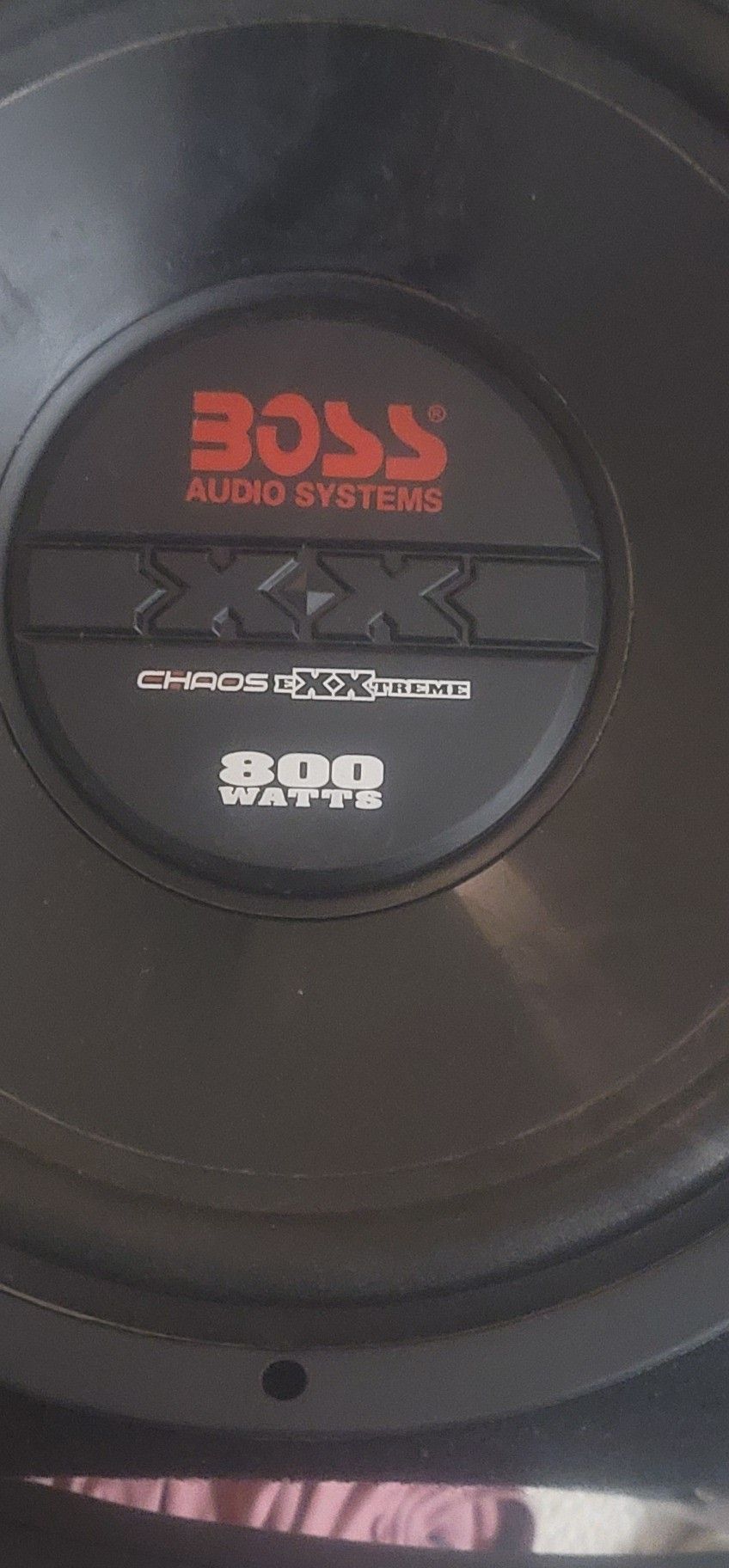 Boss Chaos 800 Watt Subwoofer 