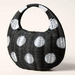 Polka Dot Wicker Bag Kate Spade X Target