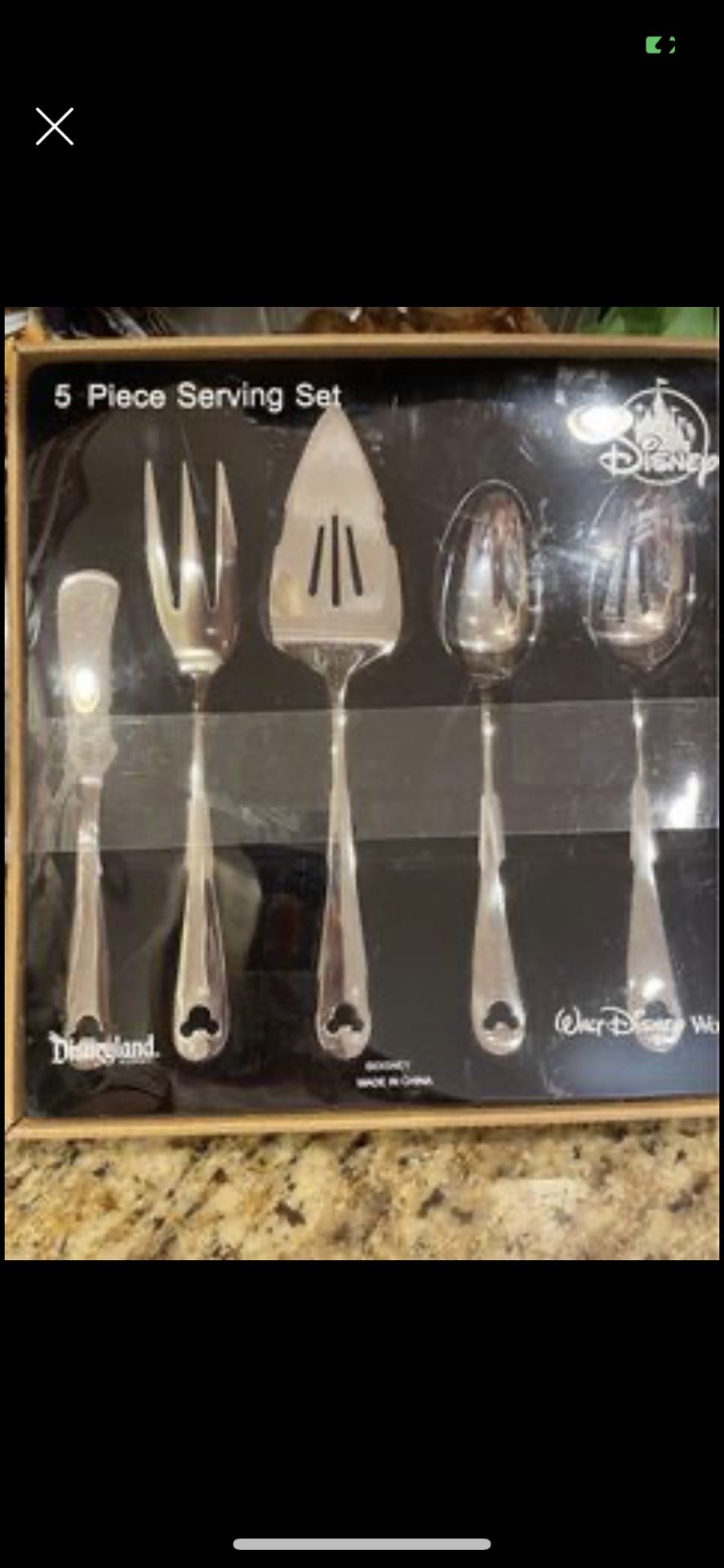 DISNEY SERVING SET