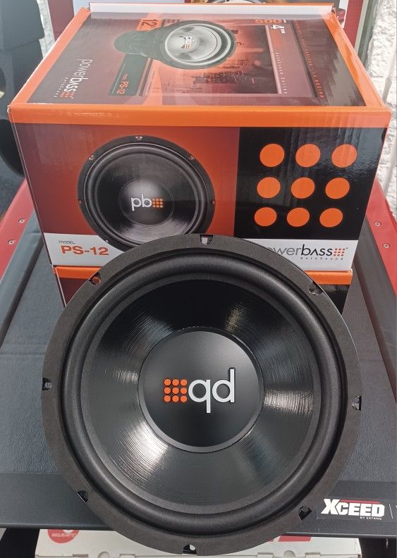 NEW! 12" Subwoofer ($75) Each