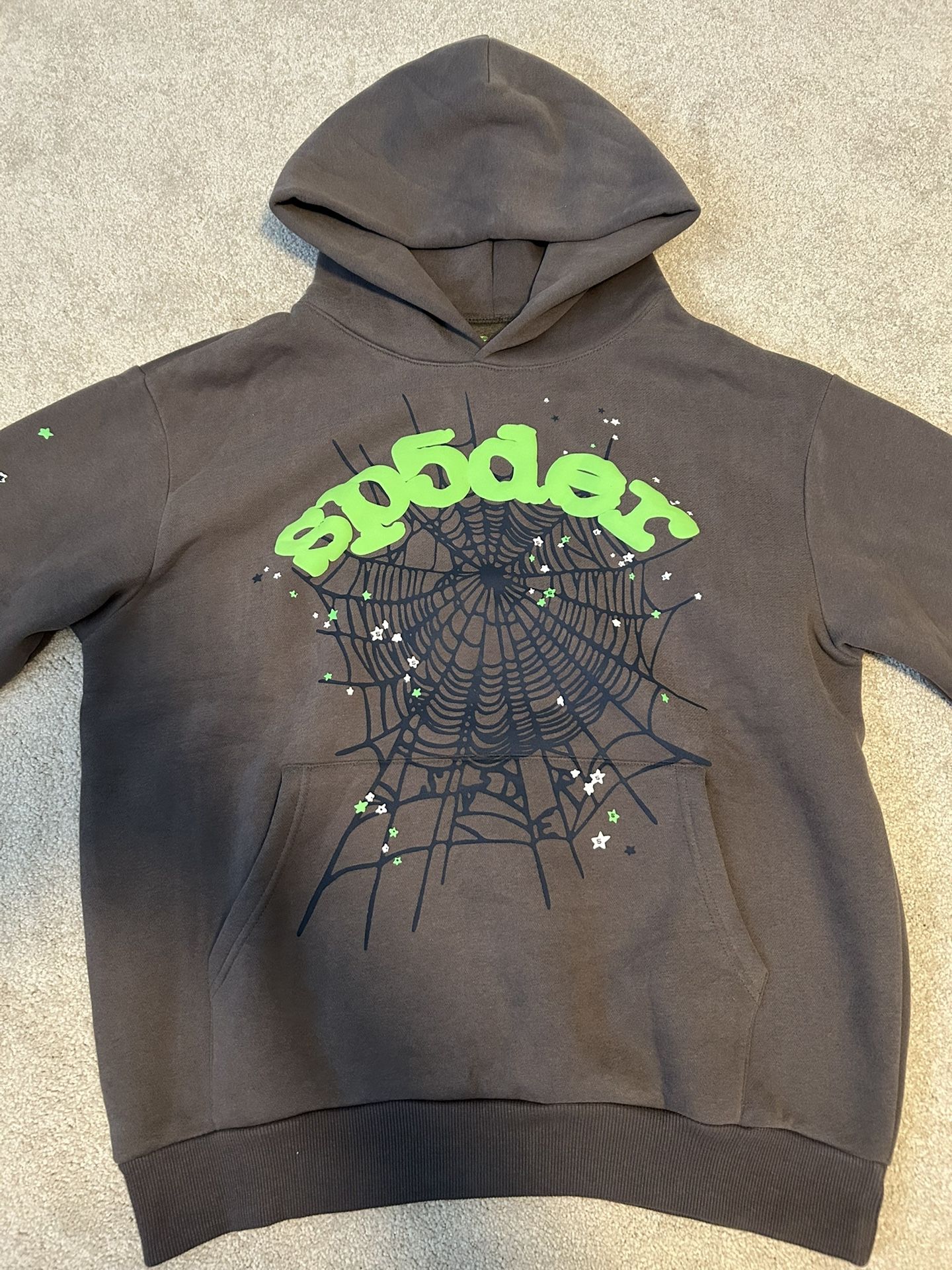 Spider Slate Grey Hoodie