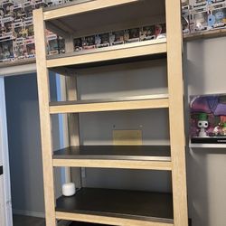 Brand New!!  Ashton 5-Shelf Zinc Top Bookcase