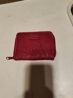 Burgundy Wallet. Dont use