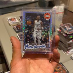 Kyrie Irving 2025 Topps Chrome 45th Anniversary Insert No. TC-KI