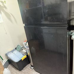 Black Hisense Fridge