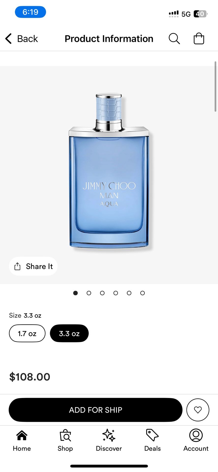 Jimmy Choo Aqua Man 
