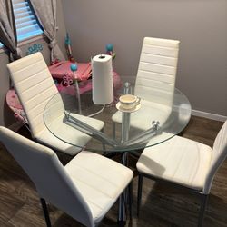 Glass Dinning Table