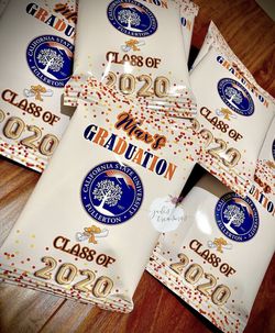 Graduation Chip Bags
