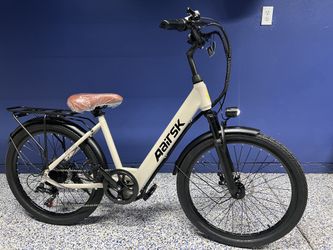 SU7 E Mountain Bike for Adults-750W Peak Motor Electric Commuter Bikes, 25MPH EBike, 36V Battery EBikes, 21-Speed Front Suspension Electric Bicycle