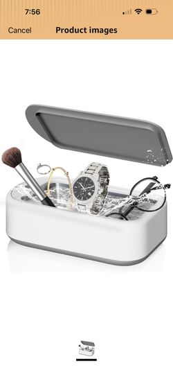 Ultrasonic Cleaner Portable plus cleaning solution