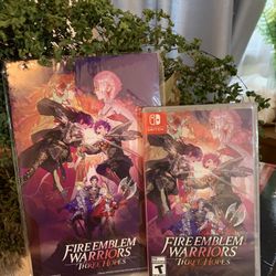 Fire Emblem Three Hopes Game & Writing Pad