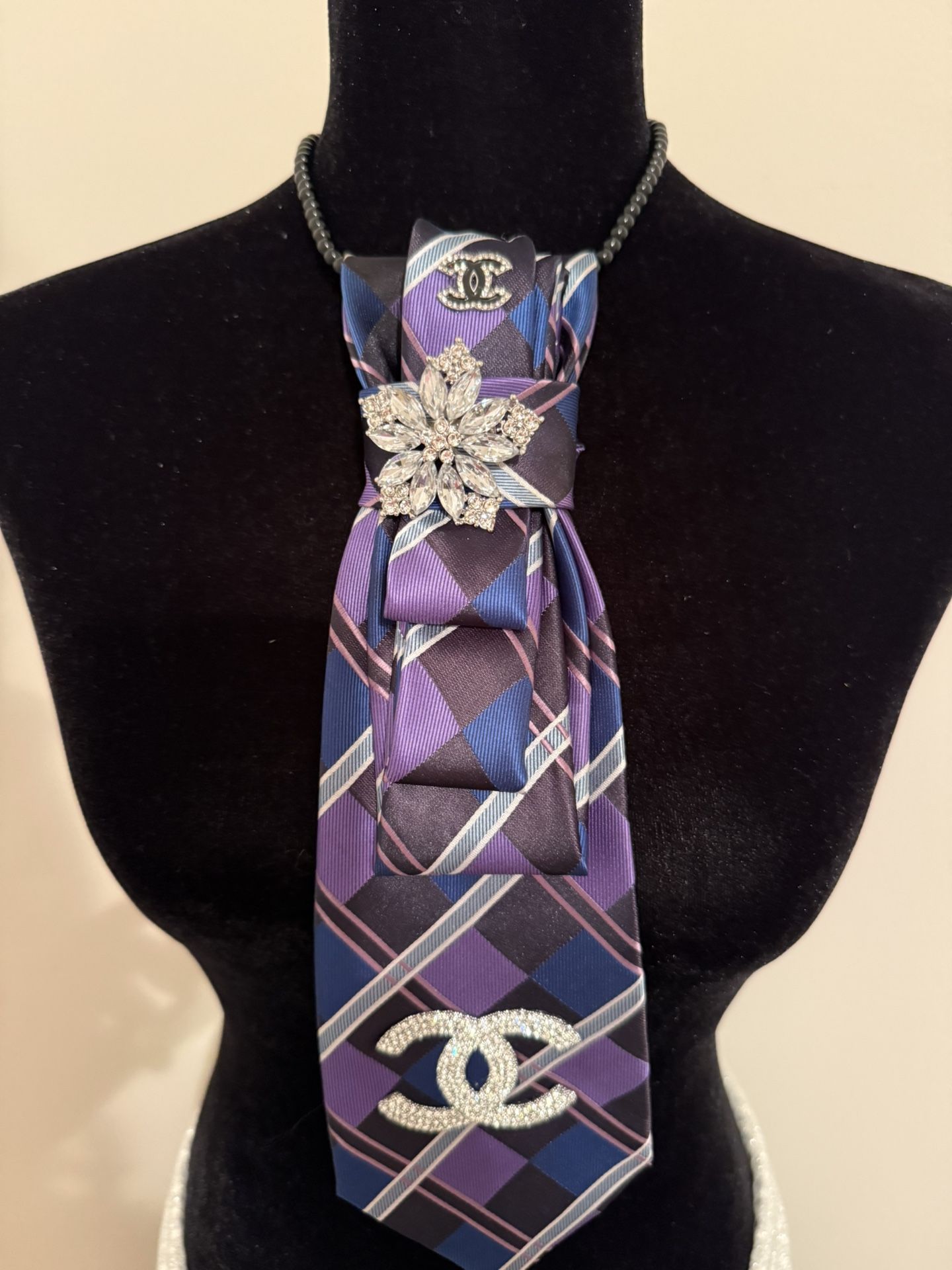 Custom Necktie Necklace, One Of A Kind. $35.