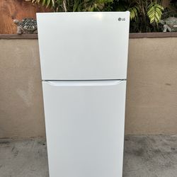 LG Fridge White 20cu Ft 30x33x66🛑👍3 MONTHS WARRANTY