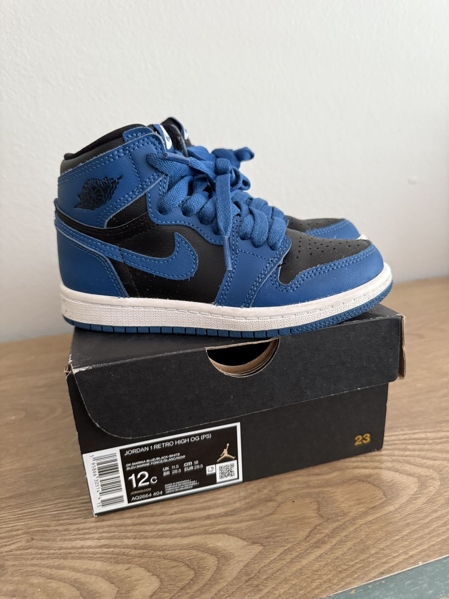 Used Jordan 1 Retro High OG Royal 12c
