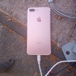 Iphone 7 Plus 128Gig Locked Rose Gold