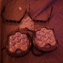 No Brand Led Pod Lights 5 Inch Brandnew