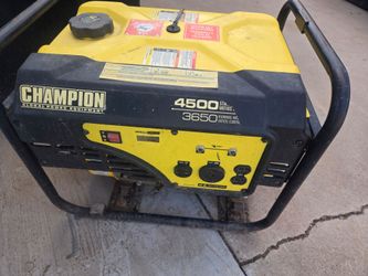 Es un generador champion global power equipment
