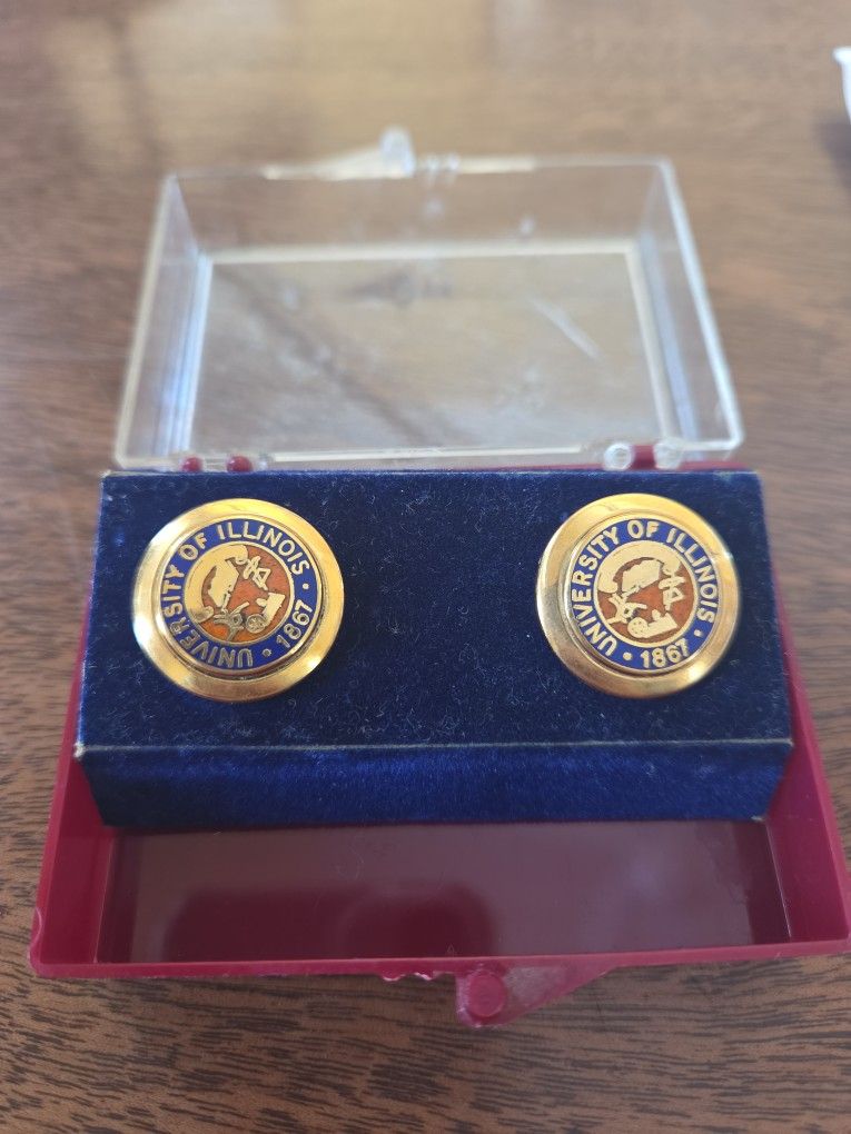 University OF Illinois  Cuff Links