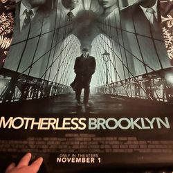 Motherless Brooklyn Poster 