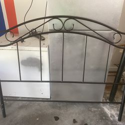 Rod Iron Head Board 