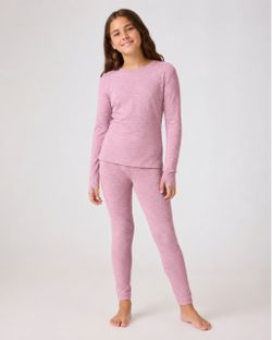 All in Motion Youth Mid-Weight Thermal Set Size L 10-12 Pink