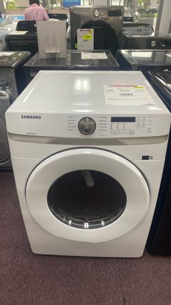 Samsung 7.5 cu ft Stackable Vented Electric Dryer (White)