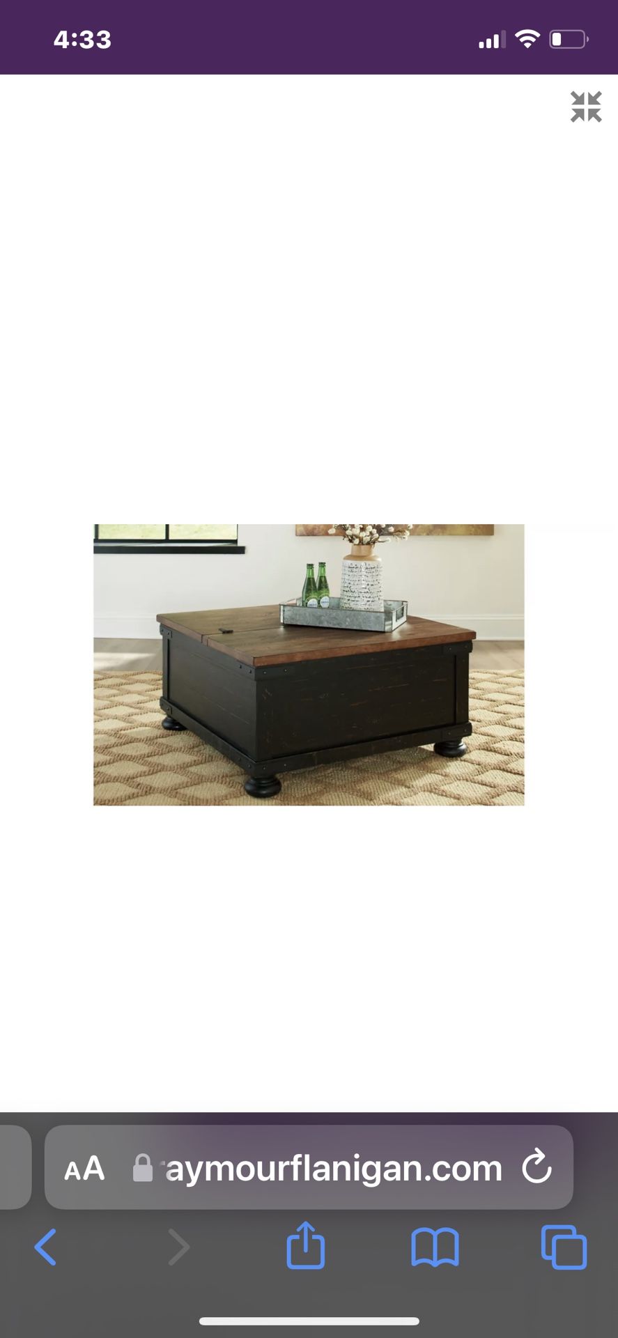 Coffee Table Raymour Flanigan