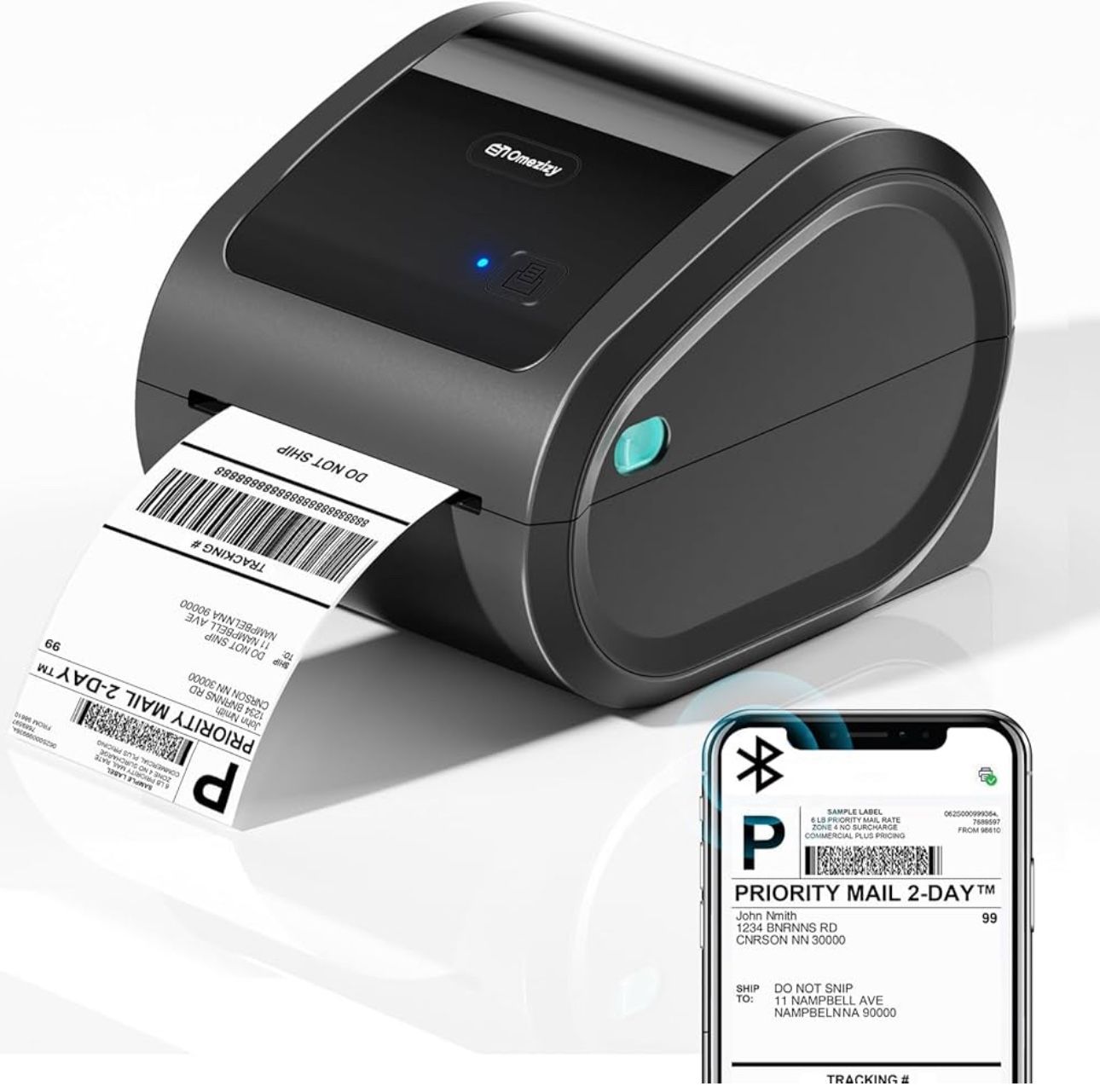 Bluetooth Thermal Label Printer 4x6