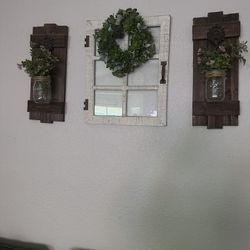Home Decor Scones Frame Succulents 