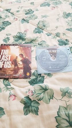 Ps3 game the last of and call of duty advanced warfare game
