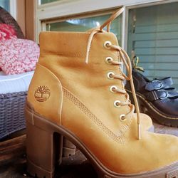 Timberland lana Point Lace Wheat Nubuck 7.5