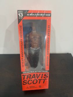 Travis Scott 10th Anniversary Collectible Action Figure