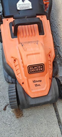 Black and Decker lawn mower 10 amp 15 inch
