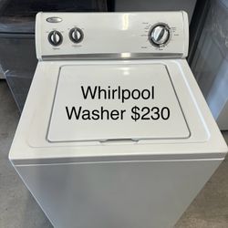 Whirlpool Washer 