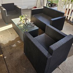 Outsunny 4-Piece Patio Furniture Set